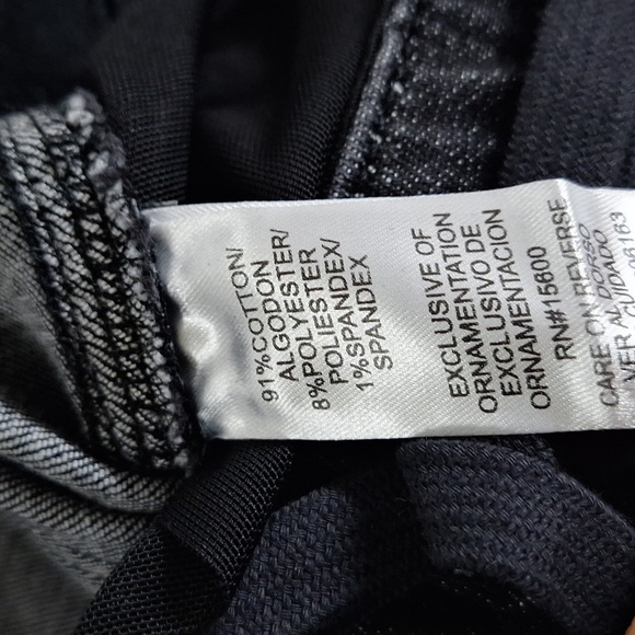 NEW! Democracy Pull-On High-Rise Denim Jogger Jeans, Black - Slimming, Stretch - Picture 8 of 10